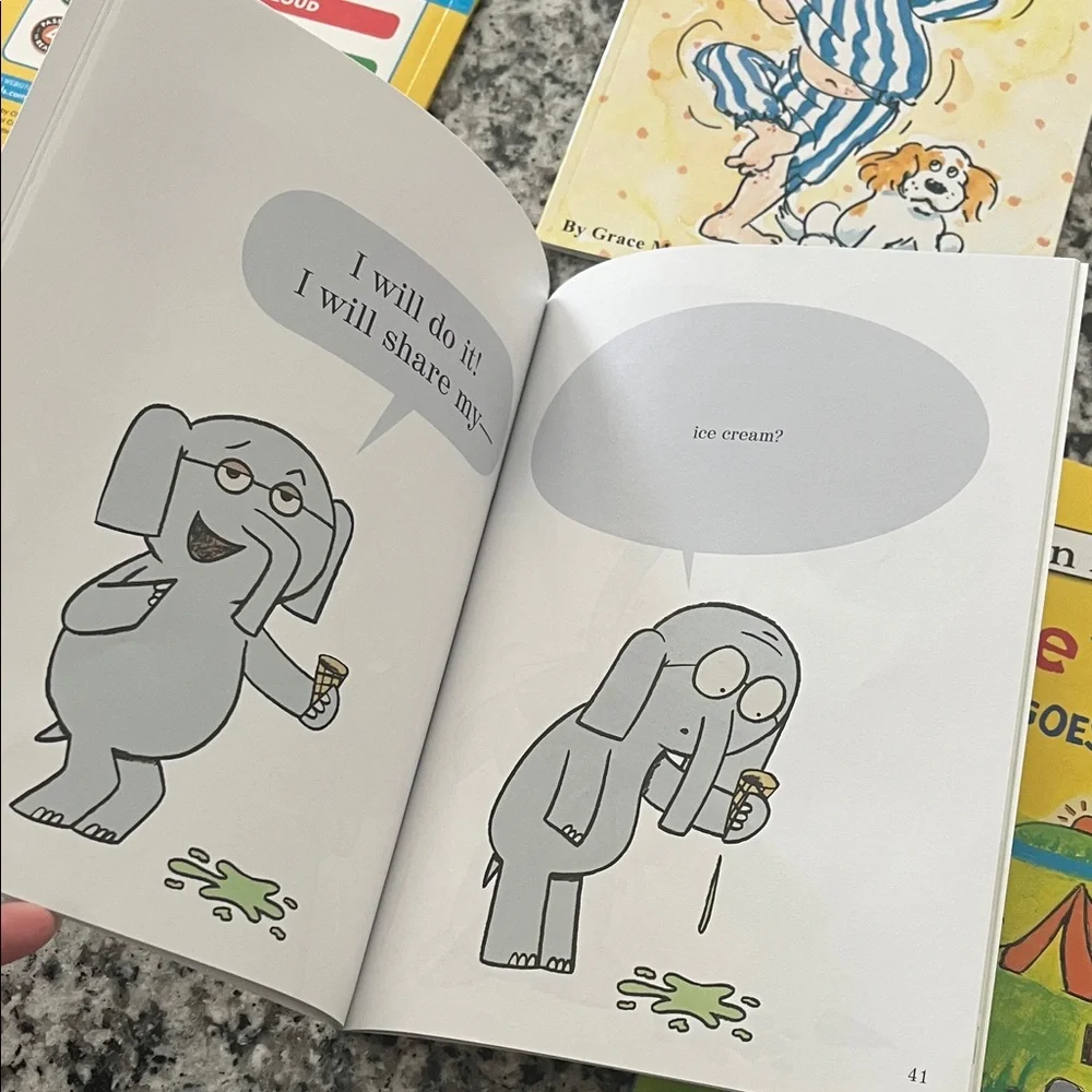 Level 1 Kids Books Pete the Cat Dinotrux Dexter Pig In a Wig Elephant and Piggie - Picture 8 of 10